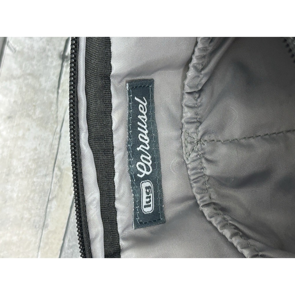 Lug Carousel Gray Crossbody Shoulder Bag Zip Closure - Picture 8 of 8
